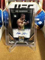 Ken Shamrock [Black Refractor] #HFA-KSH Ufc Cards 2024 Topps Chrome UFC Hall of Fame Autograph Prices