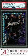 Anthony Davis [Fast Break Silver] #7 Basketball Cards 2019 Panini Mosaic Montage Prices