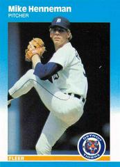Mike Henneman #U-44 Baseball Cards 1987 Fleer Update Prices