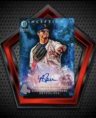 Andrew Benintendi [Blue] #PA-ABE Baseball Cards 2016 Bowman Inception Prospect Autographs Prices