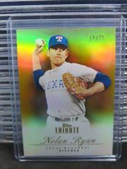 Nolan Ryan [Gold] #71 Baseball Cards 2012 Topps Tribute Prices