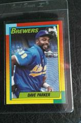 Dave Parker #86T Baseball Cards 1990 Topps Traded Tiffany Prices