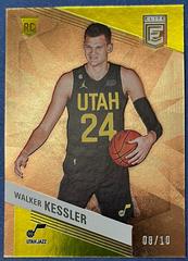 Walker Kessler [Gold] #216 Basketball Cards 2022 Panini Donruss Elite Prices