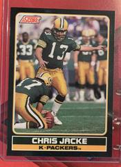 Chris Jacke Football Cards 1990 Panini Score Young Superstars Prices