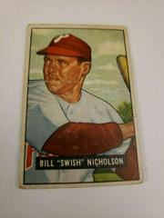 Bill Nicholson #113 Baseball Cards 1951 Bowman Prices