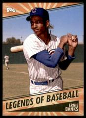 Ernie Banks Baseball Cards 2021 Topps Opening Day Legends of Baseball Prices