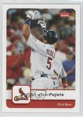 Albert Pujols #82 Baseball Cards 2006 Fleer Prices