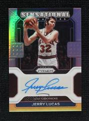 Jerry Lucas [Silver Prizm] Basketball Cards 2021 Panini Prizm Sensational Signatures Prices