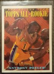 Anthony Peeler #176 Basketball Cards 1993 Topps Prices