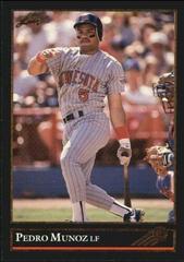 Pedro Munoz [Gold] #53 Baseball Cards 1992 Leaf Prices