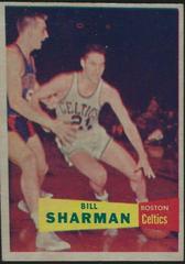 Bill Sharman #5 Basketball Cards 1957 Topps Prices