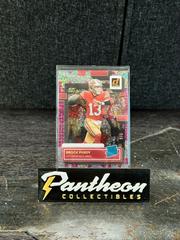 Brock Purdy [Techno] Football Cards 2022 Panini Clearly Donruss Prices