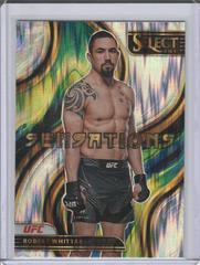 Robert Whittaker [Silver] #10 Ufc Cards 2023 Panini Select UFC Sensations Prices