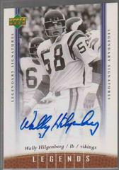 Wally Hilgenberg #39 Football Cards 2006 Upper Deck Legends Legendary Signatures Prices