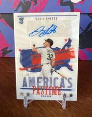 Gavin Sheets Baseball Cards 2022 Panini Chronicles America's Pastime Autographs Prices