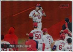 Paul Goldschmidt [Red] #33 Baseball Cards 2021 Stadium Club Chrome Prices