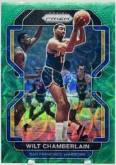 Wilt Chamberlain [Green Choice Prizm] Basketball Cards 2021 Panini Prizm Prices