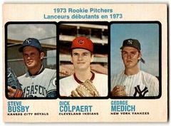Rookie Pitchers [Busby, Colpaert, Medich] #608 Baseball Cards 1973 O Pee Chee Prices