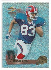 Andre Reed [Ground Zero] Football Cards 1995 Summit Prices