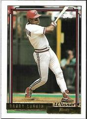 Barry Larkin [Winner] Baseball Cards 1992 Topps Gold Prices