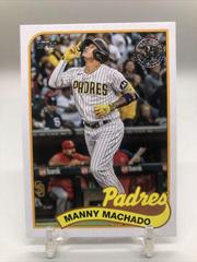 Manny Machado [The Real One] #89B-2 Baseball Cards 2024 Topps 1989 Prices