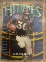 Terrell Davis #F20 Football Cards 1998 Topps Finest Futures Prices