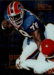 Bruce Smith #83 Football Cards 1995 Panini Select Certified Prices