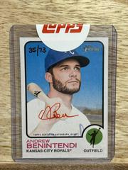 Andrew Benintendi [Special Edition Red Ink] Baseball Cards 2022 Topps Heritage Real One Autographs Prices