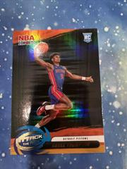 Ausar Thompson [Hyper Gold] #3 Basketball Cards 2023 Panini Hoops Attack the Rack Prices