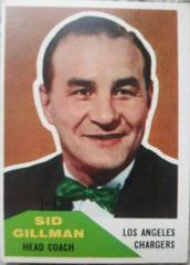Sid Gillman Football Cards 1960 Fleer Prices