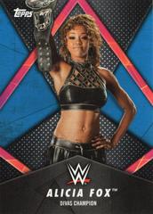 Alicia Fox [Blue] Wrestling Cards 2018 Topps WWE Women's Division Champion Prices