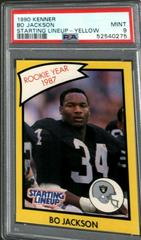 Bo Jackson [Yellow] Football Cards 1990 Kenner Starting Lineup Prices