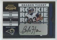 Arlen Harris [Autograph] #167 Football Cards 2003 Playoff Contenders Prices