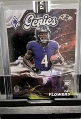 Zay Flowers [Celestial] #GE-24 Football Cards 2023 Panini Phoenix Genies Prices