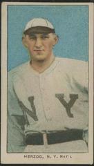 Buck Herzog [New York] #NNO Baseball Cards 1909 T206 Piedmont 350 Prices