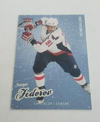 Sergei Fedorov #99 Hockey Cards 2008 Ultra Prices