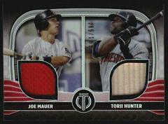 Torii Hunter #DR-TH Baseball Cards 2022 Topps Tribute Dual Relics Prices