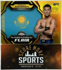 Shavkat Rakhmonov [Gold Refractor] #IFL-5 Ufc Cards 2024 Topps Chrome UFC International Flair Prices