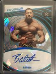 Batista [Cubic] #AG-BTA Wrestling Cards 2023 Panini Revolution WWE Autograph Prices