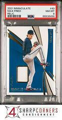 Max Fried #40 Baseball Cards 2021 Panini Immaculate Collection Prices