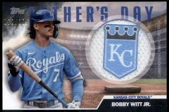 Bobby Witt Jr. [Black] Baseball Cards 2023 Topps Father’s Day Commemorative Team Patch Prices