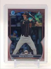 Bryce Eldridge [Rose Gold] #BDC-107 Baseball Cards 2023 Bowman Draft Chrome Prices