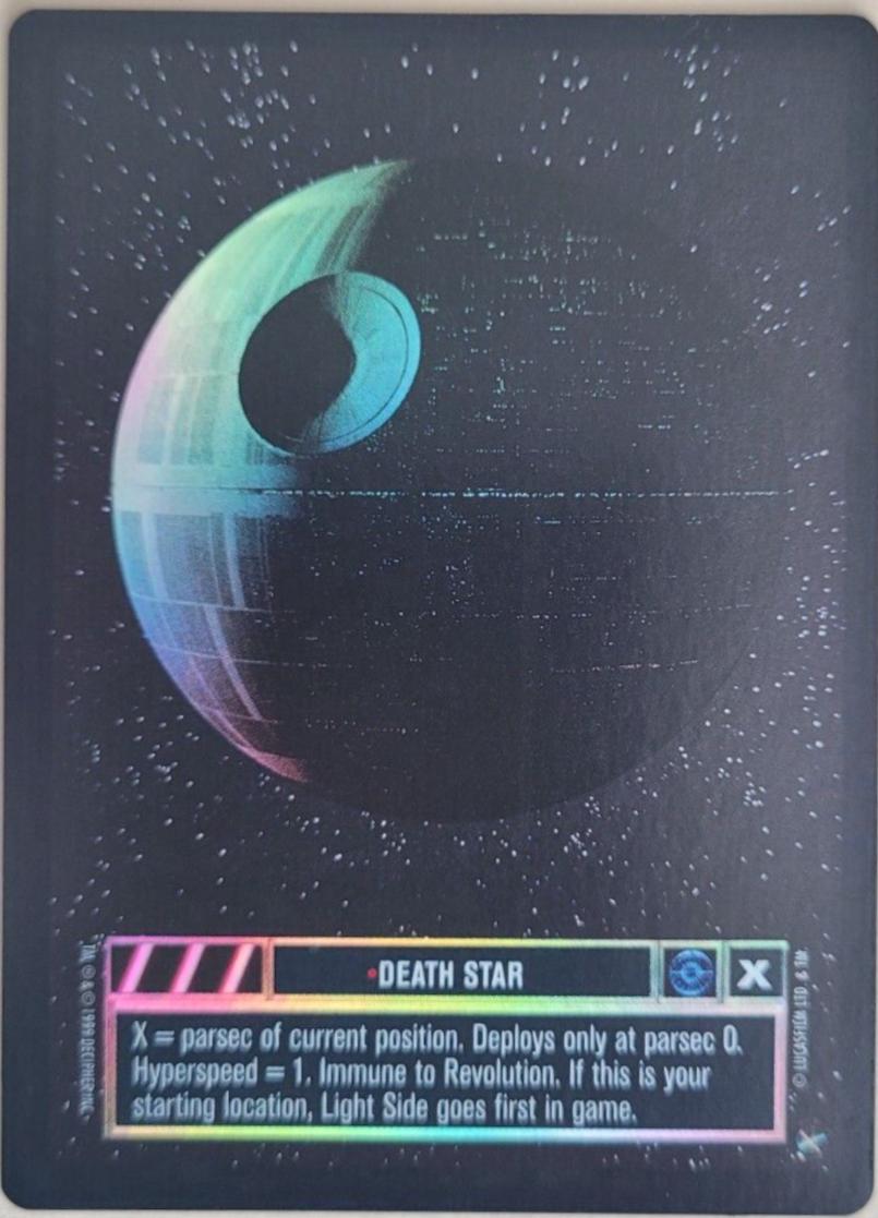 Death Star [Dark Foil] Star Wars CCG Reflections