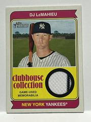 DJ LeMahieu #CCR-DL Baseball Cards 2023 Topps Heritage Clubhouse Collection Relics Prices