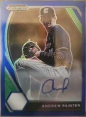 Andrew Painter [Autograph Blue Prizm] #13 Baseball Cards 2021 Panini Prizm Draft Picks Prices