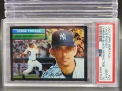 Jorge Posada [Black Refractor] Baseball Cards 2005 Topps Heritage Chrome Prices