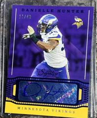 Danielle Hunter [Blue] #SS15 Football Cards 2019 Panini Chronicles Signature Series Prices