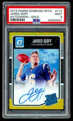 Jared Goff [Autograph Gold] #172 Football Cards 2016 Panini Donruss Optic Prices