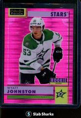 Wyatt Johnston [Pink Pulsar] #R-94 Hockey Cards 2022 O-Pee-Chee Platinum Retro Prices