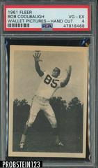 Bob Coolbaugh Football Cards 1961 Fleer Wallet Pictures Prices